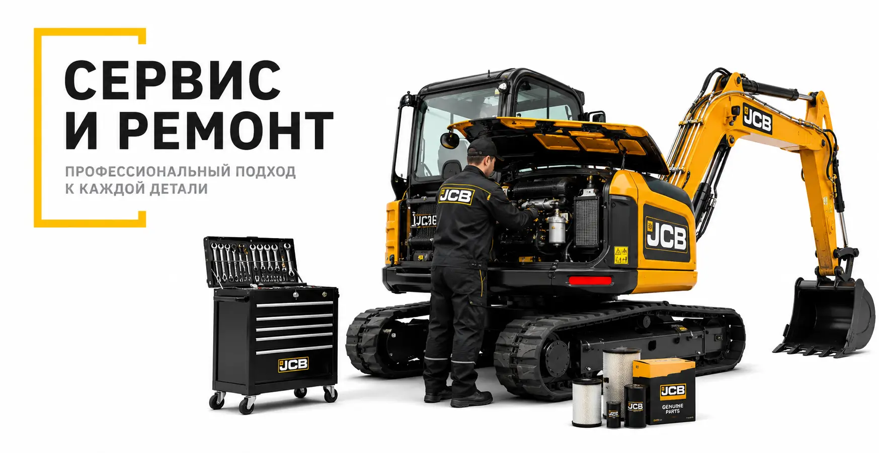 Сервис и ремонт строительной техники